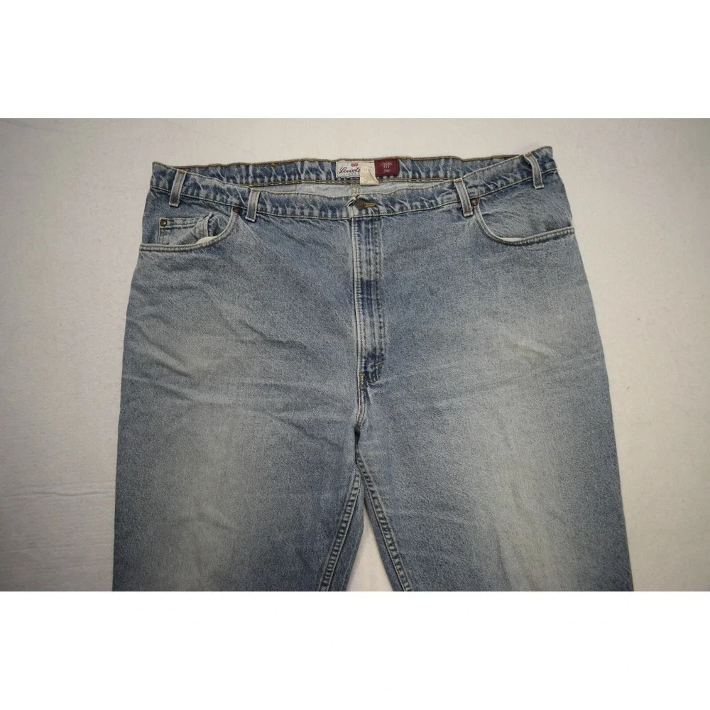 VTG Levi's 545 Loose Fit Tapered Denim Blue Jeans USA MADE Mens Size 50 x 32 BIG
